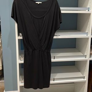 Super soft dress from Joie. Blouse up top to give it structure.